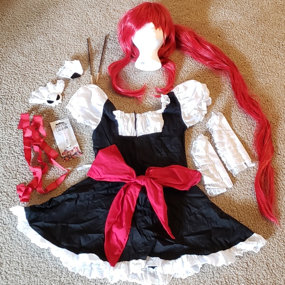 Handmade Yoko Maid Cosplay Gurren Lagann Anime